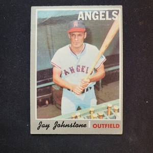 1970 Topps Baseball #485 Jay Johnstone, Angels