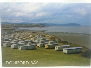 Doniford Bay Caravan Holiday Park Watchet Somerset New Unused Vintage Postcard - Picture 1 of 3