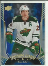 2016-17 Upper Deck Shining Stars Royal Blue Defensemen #SS-8 Ryan Suter
