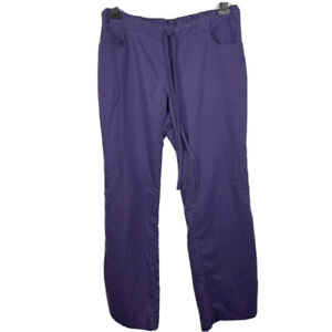 Greys Anatomy #4232 Barco Scrub Pants Women Size Medium Purple Healthcare Nurse
