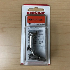 Pie Pintuck Bernina 9 Ranuras Genuino #33 - Nuevo Estilo - Imagen 1 de 7