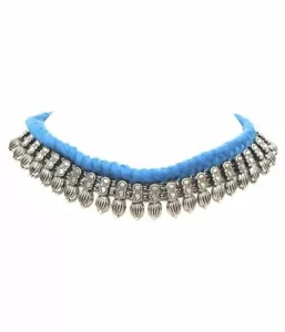 Collar oxidado de cuello azul contemporáneo/moda - Imagen 1 de 7