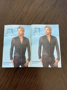 2x Wen By Chaz Dean JOY Eau de Parfum Spray .15 oz/ Samples New On Card - Picture 1 of 2