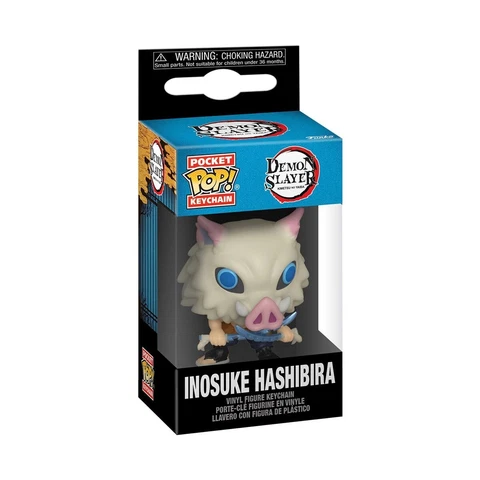 Demon Slayer: Kimetsu no Yaiba Inosuke Hashibira Pocket Pop! Key Chain Cover