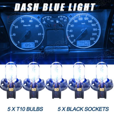NEW Dash Cluster Gauge BLUE LIGHTS KIT Fits 1992-1996 Honda Prelude 4th Gen - image 1 of 4