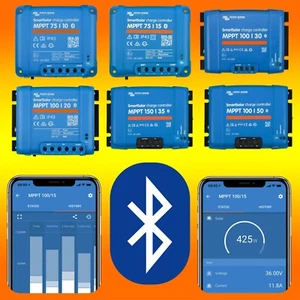 Victron SmartSolar MPPT Laderegler 12V 24V 48V Bluetooth 75/15 100/20 150/45 - Bild 1 von 76