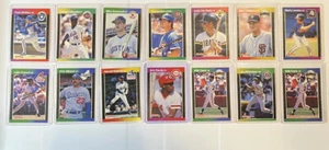 14 Karten Lot 1989 Donruss Nr (.) Fehler🔥🔥 - Bild 1 von 2