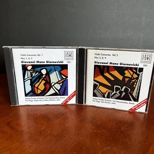 Lot: 2 Giovanni Mane Giornovichi CD Violin Concertos Volume 1 2 Nos. 1 4 5 3 8 9 - Imagen 1 de 8