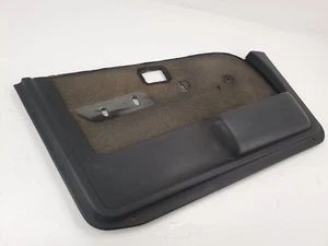 NLA! Used OEM EURO Late BMW E23 Front Left Door Card Panel BLACK / GREEN #180N - Picture 1 of 15