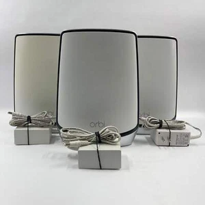 Netgear Orbi Router RBR850 & 2 Satellites RBS850 AX6000 Tri-Band WiFi 6 System - Bild 1 von 11