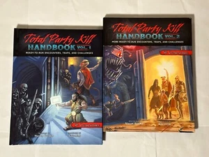 Total Party Kill Handbook, Vol. 1 & Vol.2, Hardcover, RPG, NM - Bild 1 von 2