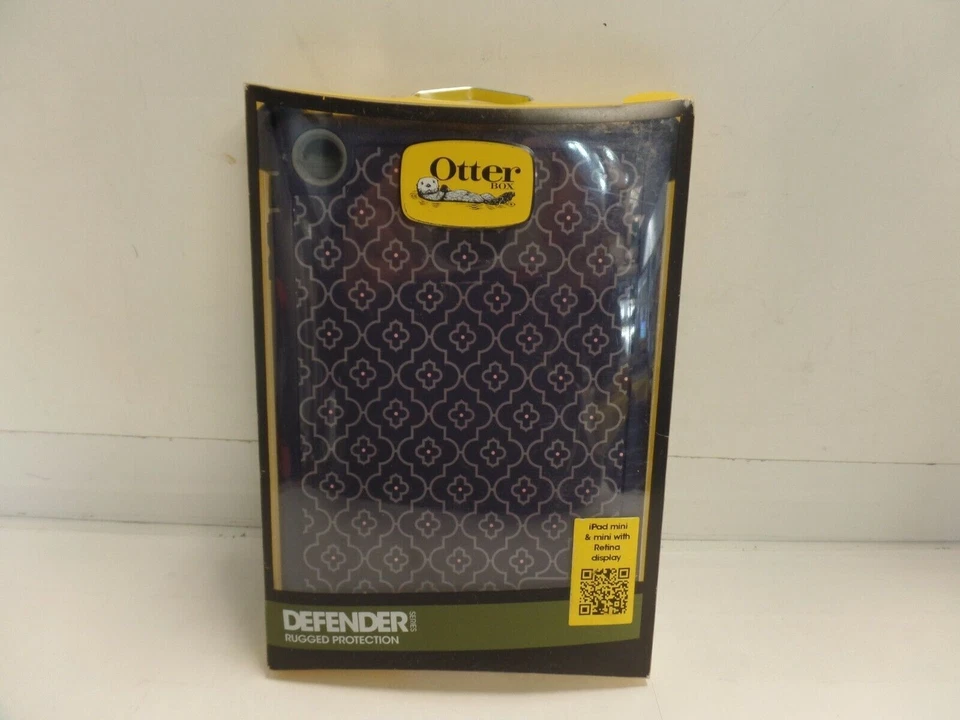 Genuine OtterBox - Defender Series Case for Apple® iPad® mini 2 - Blue/Gray - Image 1 of 4
