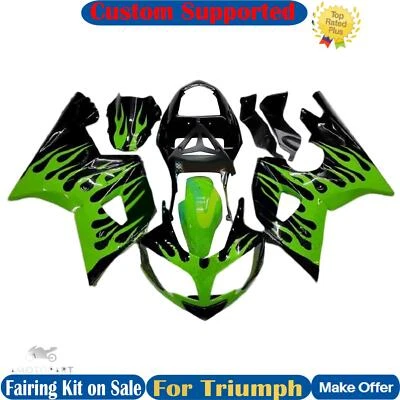 Kit de carenado de inyección carrocería plástico ABS para Triumph Daytona 600 650 02-05 05 Foto 1 de 3