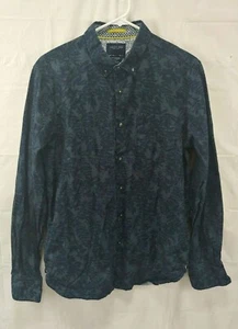 Cactus Man Ricky Singh Herren Hemd Large Floral Knopfleiste Langarm Slim Fit - Bild 1 von 5