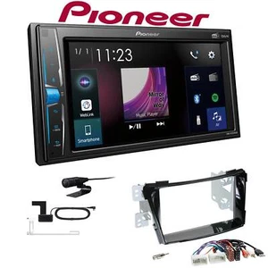 Pioneer Multimedia Autoradio Bluetooth DAB+ für Hyundai i40 ab 2011 piano black - Bild 1 von 6