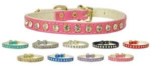 COLLAR PERRO BLING de diseño de diamantes de imitación joya de cristal pequeña mascota ¡Lindo! - Imagen 1 de 31