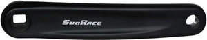 Sunrace Left-Side Square Alloy 170 Mm Crank Black - Picture 1 of 1