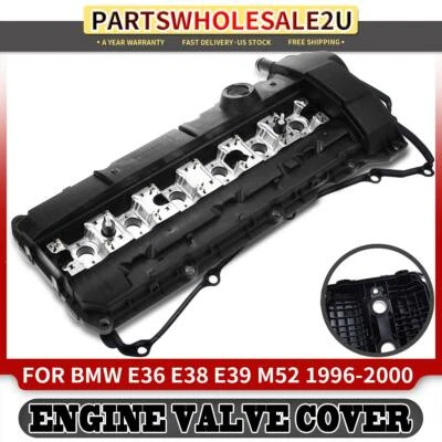 Engine Valve Cover with Gasket for BMW 323i 323is 328i 96-99 328is 528i Z3 DOHC - Image 1 of 4