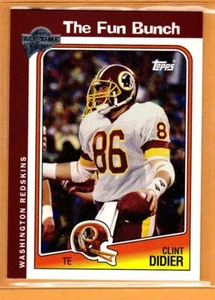 CLINT DIDIER-Washington Redskins/2005 Topps Fan Favorites Football Card - Picture 1 of 1