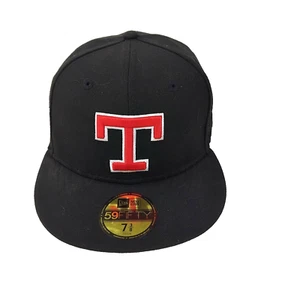 Texas Rangers Hat Cap Black T Major League Baseball New Era 59 Fifty Cooperstown - Picture 1 of 16