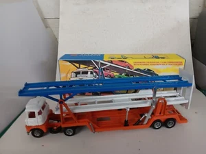 Corgi Major 1146 Scammel Tri-Deck Car Transporter Restored in a free repro box - Picture 1 of 12