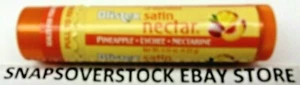 BLISTEX SATIN NECTAR PINEAPPLE-LYCHEE-NECTARINE FLAVORED LIP BALM 0.15 OZ. NEW - Bild 1 von 2