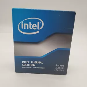 New Sealed Intel Thermal Solutions STS100C Socket LGA1356 LGA1366 for Xeon CPU - Picture 1 of 5