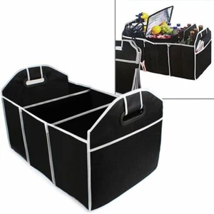 Car Trunk Organizer Cargo Organizer Folding Collapse Bag Bin for Car Truck SUV - Foto 1 di 4