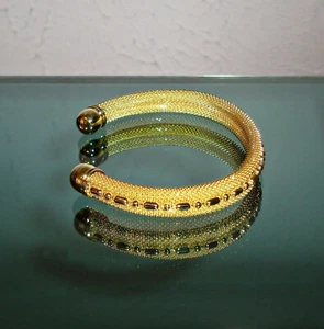 【NEW】MODERN MESH BC00014G-V00 CUFF BRACELET - Picture 1 of 3