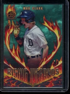 2024 Bowman Chrome MAX CLARK Teal Rising Inferno /125 #RI-8 - Picture 1 of 2