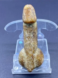 Antique Tibetan Antiques Old Jade Man Genital Organ Penis Amulet Pendant - Picture 1 of 8