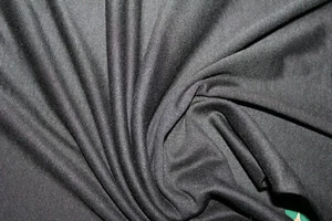 1 Lfm Jersey 5,00€/m² seidiger Schlauchstoff schwarz Modal AL3 - Bild 1 von 1