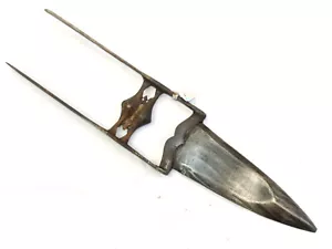 Antico Vecchio Qatar Coltello Tigre Khanjar Pugnale Nuovo Lama Acciaio Damasco India F855 - Foto 1 di 9