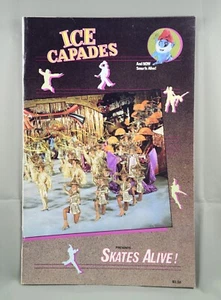 Ice Capades Schlittschuhe Alive! Schlümpfe lebendig 1982 Souvenir Programmbuch - Bild 1 von 3