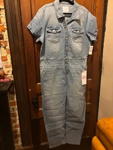 New denim jumpsuit with tags - Picture 1 of 3