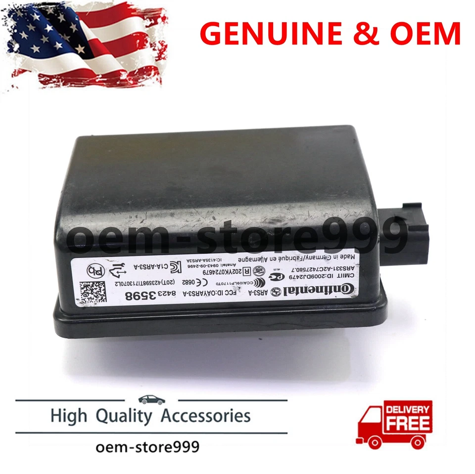 Genuine 17-19 Escalade Front Behind Grill Forward Collision Radar System Sensor Foto 1 de 4