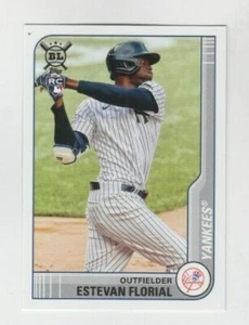(9) LOTE DE TARJETAS DE NOVATO DE LAS GRANDES LIGAS TOPPS DE ESTEVAN FLORAL 2021 #241 NEW YORK YANKEES - Imagen 1 de 1