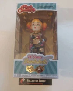 Funko Rock Candy DC Comic Bombshells Harley Quinn Vinyl Figure FU32099 - Imagen 1 de 1