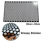 Fashion Car Rear Tail Light Honeycomb Stickers Hollow Decoration Decal Sticker