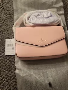 New Kate Spade New York Sadie Leather Envelope Crossbody - Picture 1 of 4
