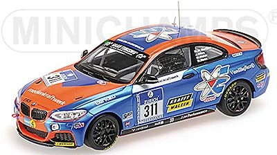 BMW M 235i Racing 24h Nürburgring 2014 Team Medienkraftwerk #311 1:43 Minichamps - Image 1 of 3