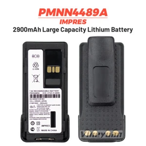 2PC 2900mAh PMNN4489A IMPRES Bateria do Motorola P8668i GP328D + GP338D + P8608 - Zdjęcie 1 z 12