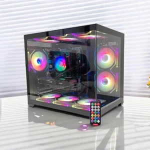 High Performance Gaming PC i7 RTX 5060 Ti 128GB 2TB SSD ARGB WIFI 6 BLUETOOTH - Picture 1 of 13