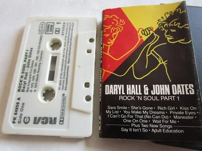 Daryl Hall John Oates Rock 'N Soul Part 1 RCA  PK-84858 Compila Audio Tape Album - Image 1 of 4