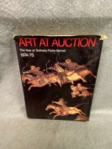 VINTAGE BOOK "ART AT AUCTION 1974-75" THE YER AT SOTHEBY PARKE BERNET - Picture 1 of 5