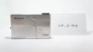 AS-IS For Parts Used Kyocera Finecam SL400R Silver digital camera - Picture 1 of 12