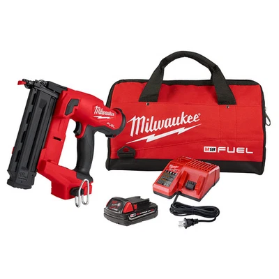 Milwaukee 2746-21Ct M18 FUEL 18V 18 Gauge Brad Nailer Kit - Image 1 of 4