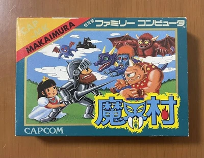 Used FC Ghosts 'n Goblins Famicom Family Computer /w Box Manual Game Soft Japan - Image 1 of 4