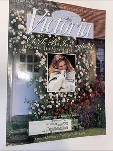 Victoria Magazine. March 1995. Oh, To Be In England, Discover Heart of Its Charm - Picture 1 of 2