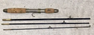 VINTAGE HOMACO BRISTOL CONN. 4 pc TAKE DOWN TRAVEL SPINNING ROD - Picture 1 of 7